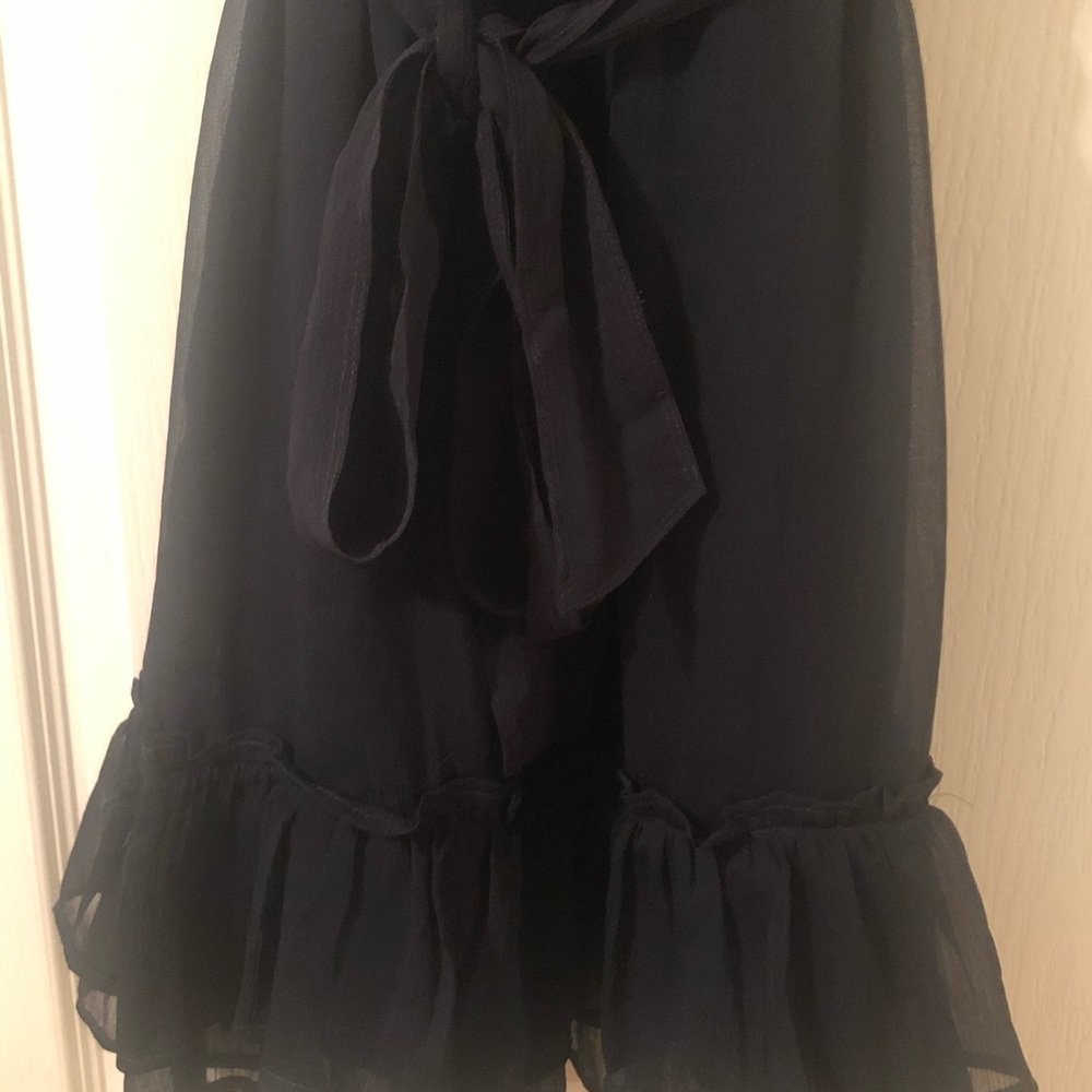 Hollister navy blue dress